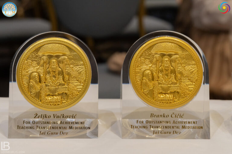 Award Ceremony TM Teachers from Serbia Who Have Taught Over 15,000 People to Meditate Correctly – Transcendental Meditation – 2025