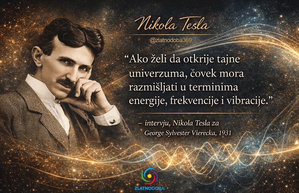 Nikola Tesla - Citati - Kvantna medicina i kvantna dijagnostika - Zlatno doba - Dnevnik - Moji Izumi - Knjiga - 1931