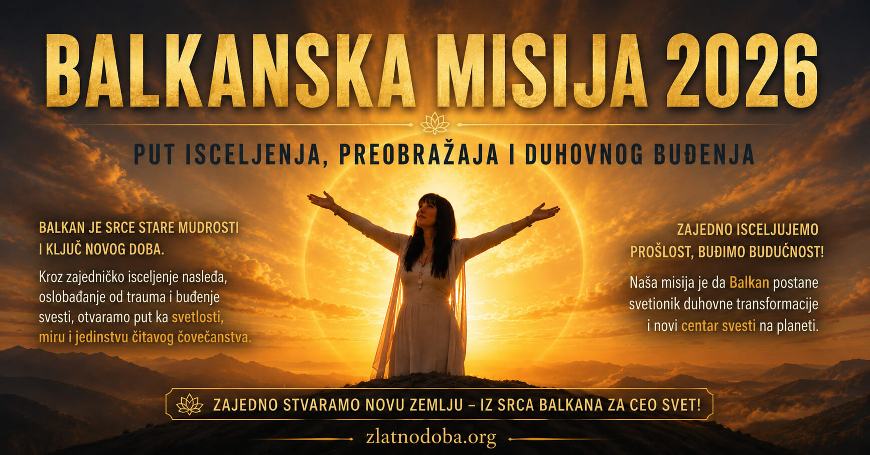 BALKANSKA MISIJA 2026 BILJANA QUAAN - Zlatno doba