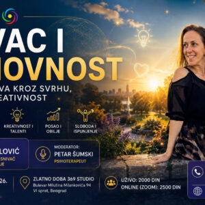 Mirjana Mihajlovic Duhovnost i novac - Radionica 2026 - Zlatno doba Studio 369