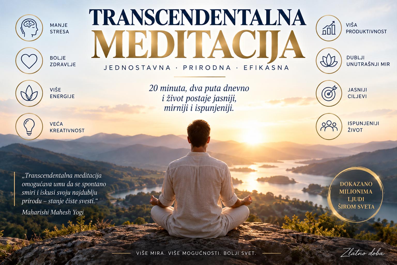 Leon Bijelić Učitelj Transcendentalne meditacije – Zlatno doba