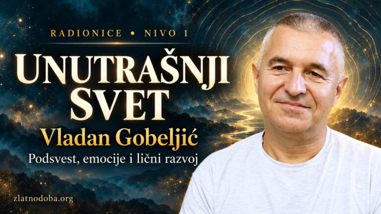 Vladan Gobeljić RADIONICE UNUTRAŠNJI SVET - 2026